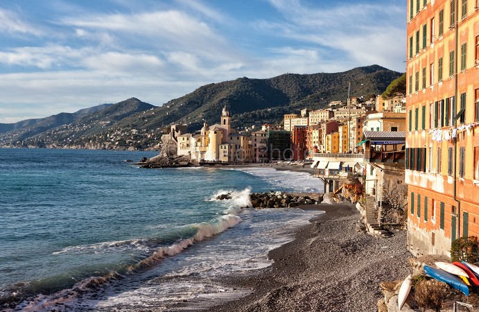 foto paesaggi mare | immagini paesaggi | immagini di camogli | camogli liguria spiagge | 