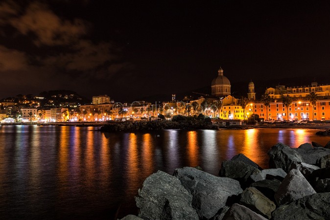 fotografia notturna | fotografo pegli | pegli lungomare | pegli mare | genova immagini | 